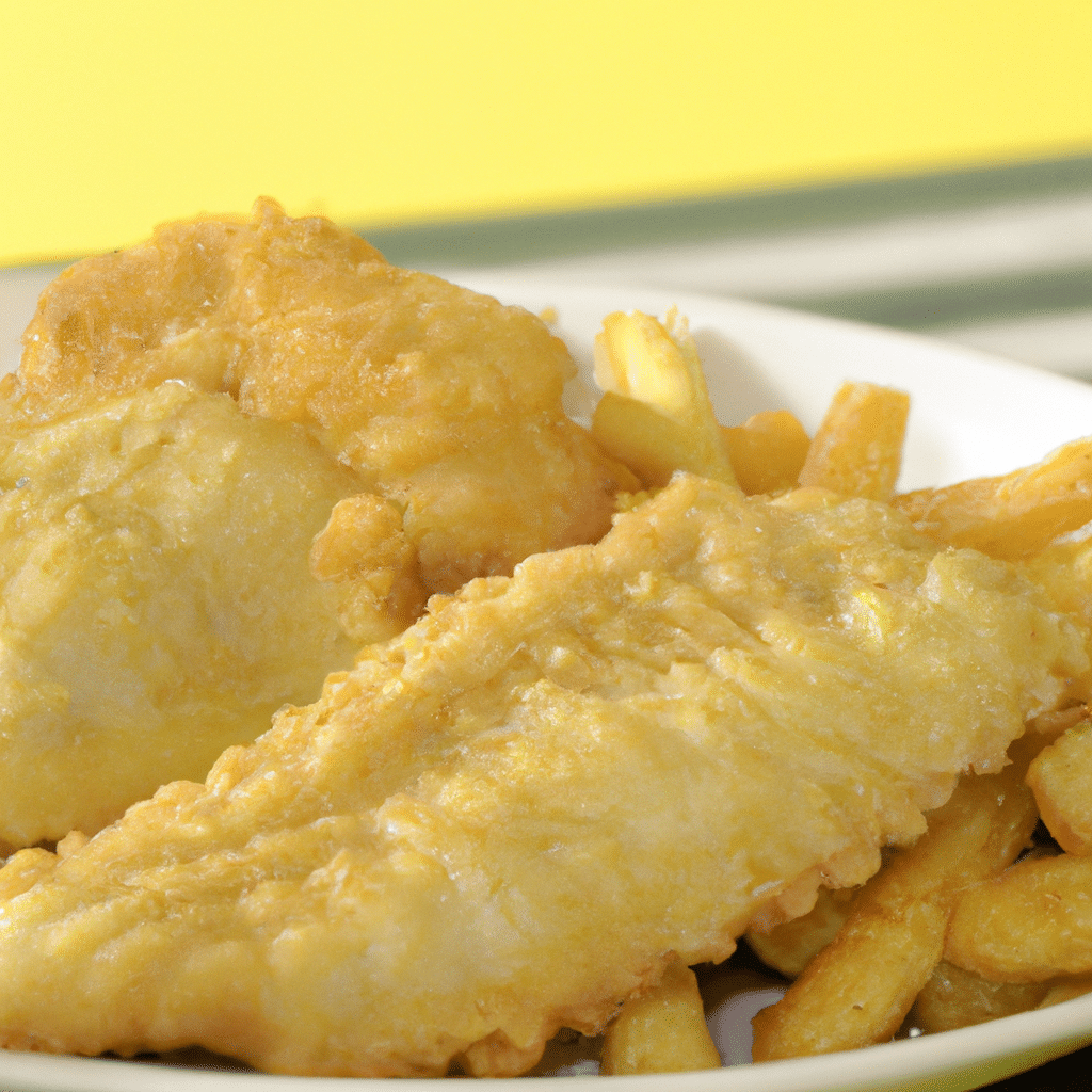 Picture of beer battered fish fry