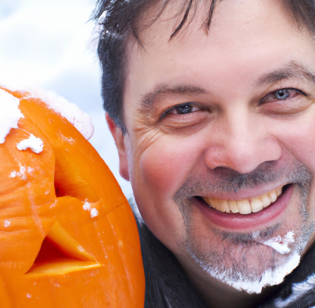 Local man claims snow was government conspiracy to cancel halloween