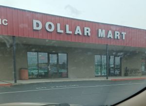 Dollar mart s. Business dr. Retouch