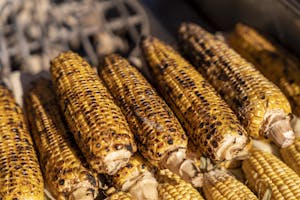 Photograph of grilled corn