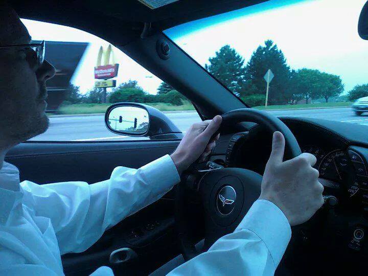 Driving my 2012 corvette zr1