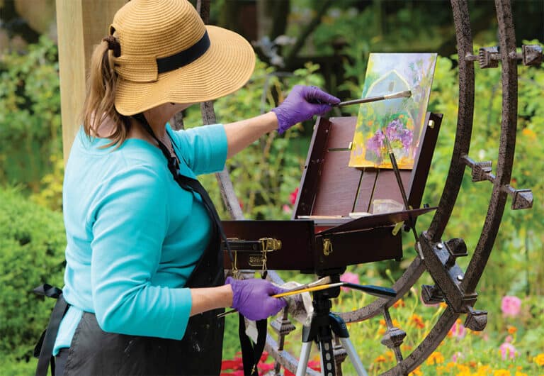 Plein Air: Art in the Gardens Exhibit